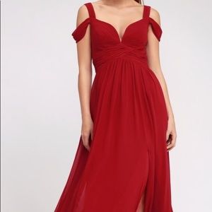 Lulus long elegant dress. Size S.